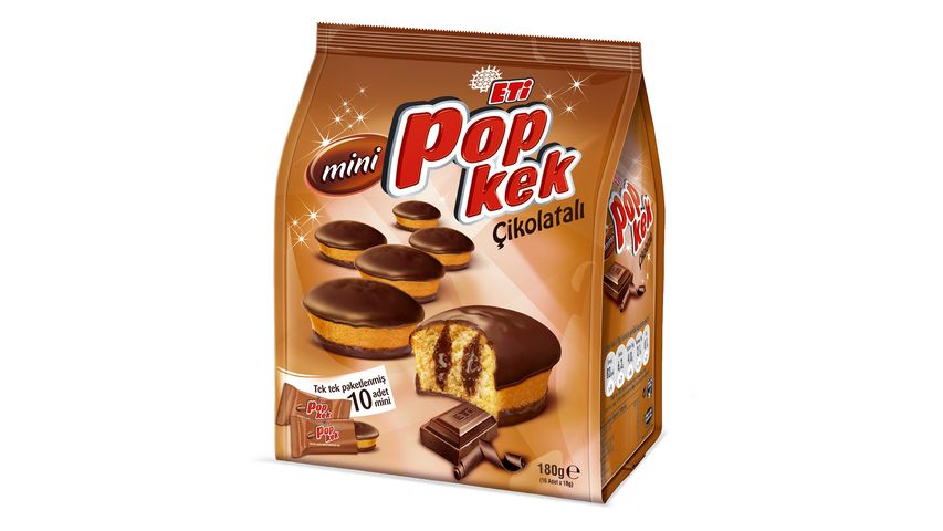 Eti Popkek Mini Çikolatalı Kek 180 g