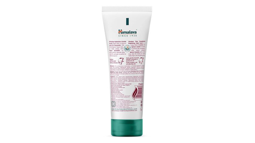 Himalaya Peeling Etkili Aydınlatıcı Yüz Temizleyici Scrub 75 ml