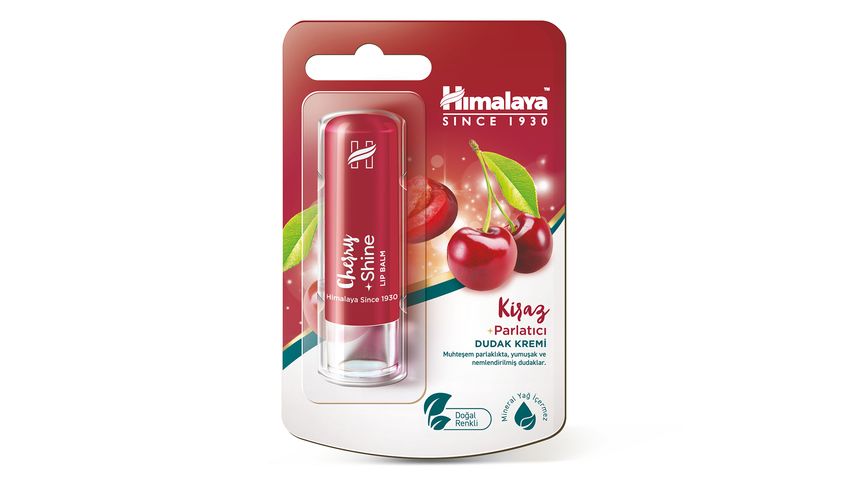 Himalaya Parlatıcı Dudak Bakım Kremi Kiraz 4.5 g