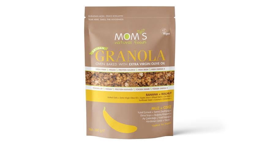Mom’s Muz & Ceviz Granola 280 g