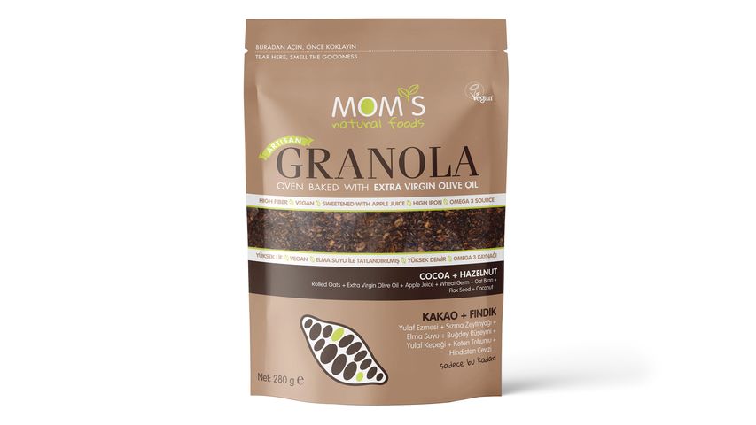 Mom’s Kakao & Fındık Granola 280 g