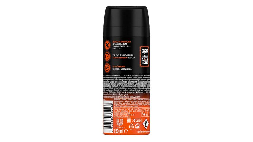 Axe Sunset Fresh Deodorant & Body Spray 150 ml