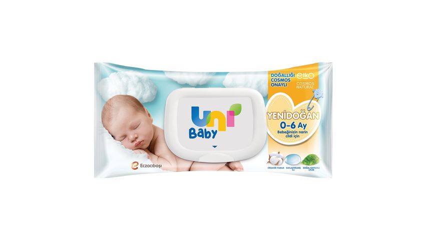 Uni Baby Newborn Wet Wipes 40 pcs