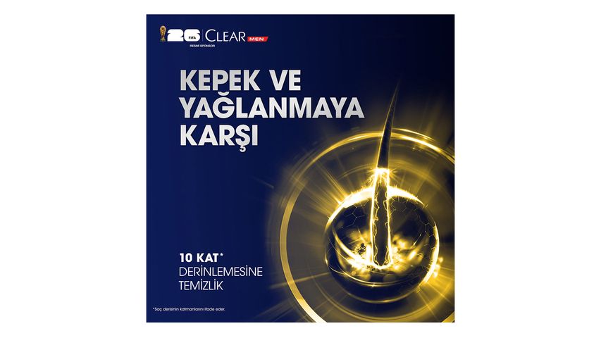 Clear Men Şampuan Cool Sport Menthol 350 ml
