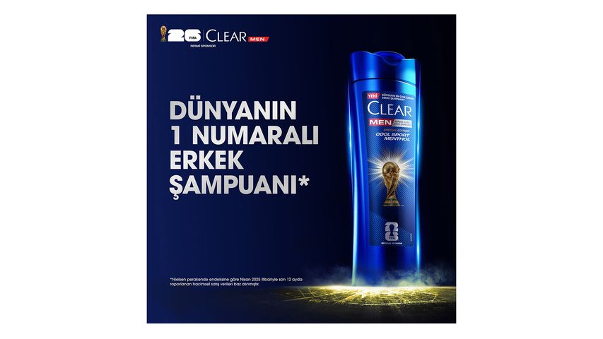 Clear Men Şampuan Cool Sport Menthol 350 ml