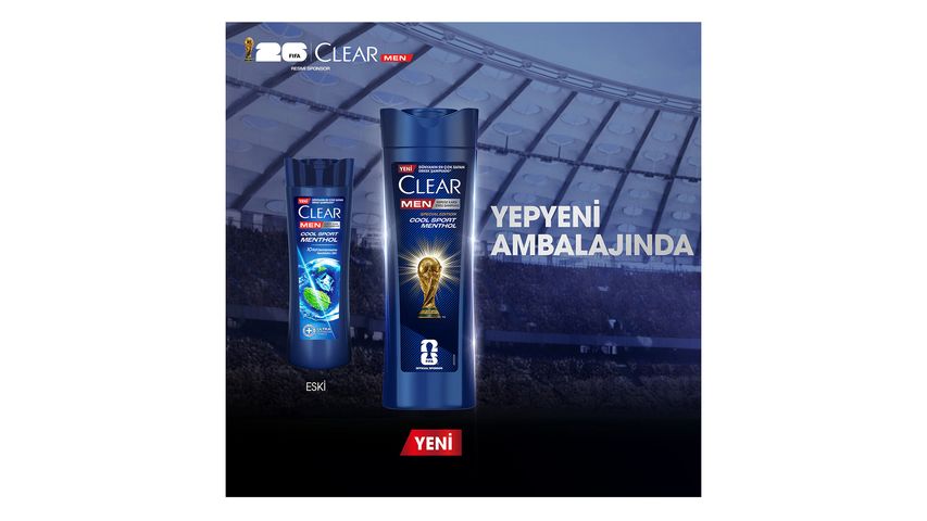 Clear Men Şampuan Cool Sport Menthol 350 ml