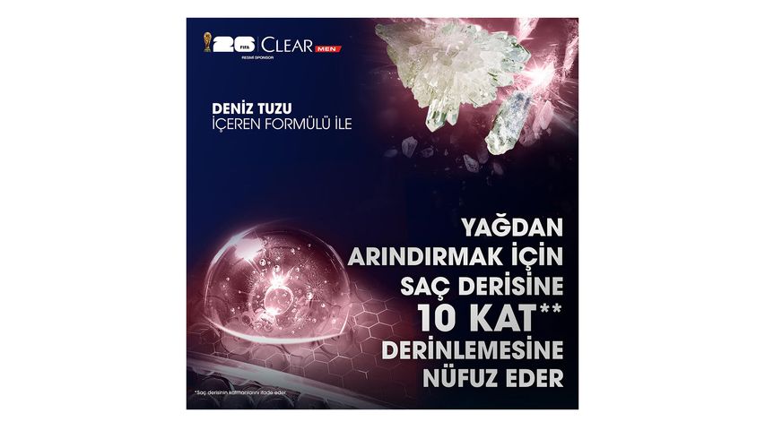Clear Men Şampuan Legend By CR7 350 ml