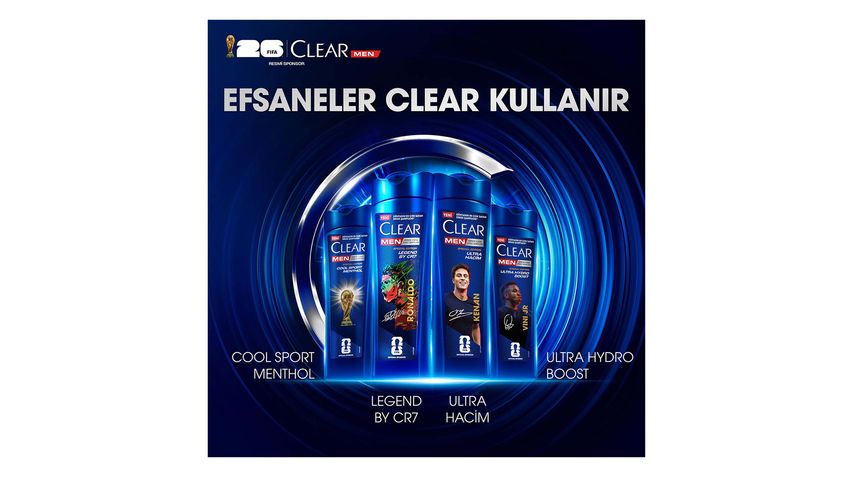 Clear Men Şampuan Legend By CR7 350 ml