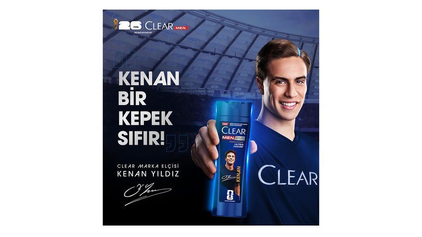 Clear Men Kepeğe Karşı Ultra Hacim Etkili Şampuan Legends Kenan Yıldız 350 ml
