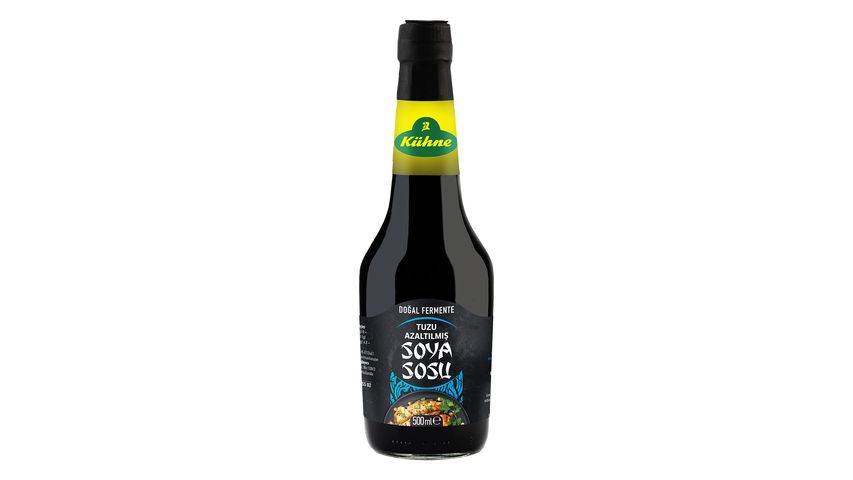 Kühne Reduced Salt Soy Sauce 500 ml