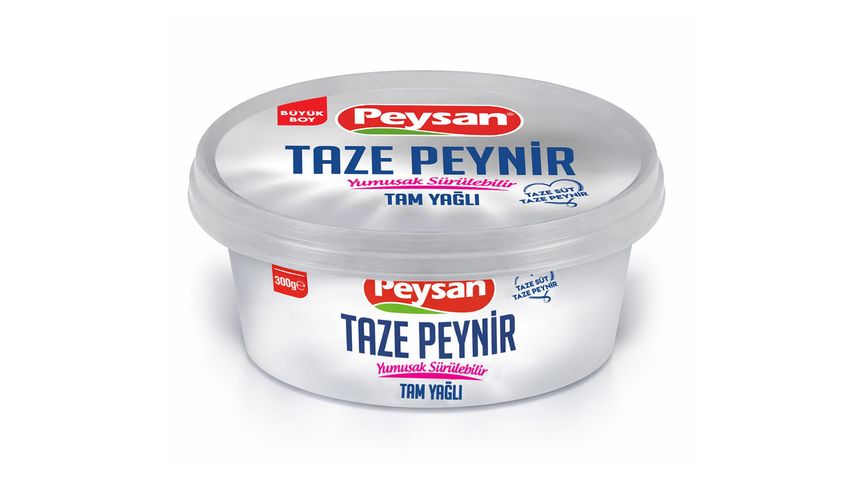 Peysan Tam Yağlı Sürülebilir Taze Peynir 300 g