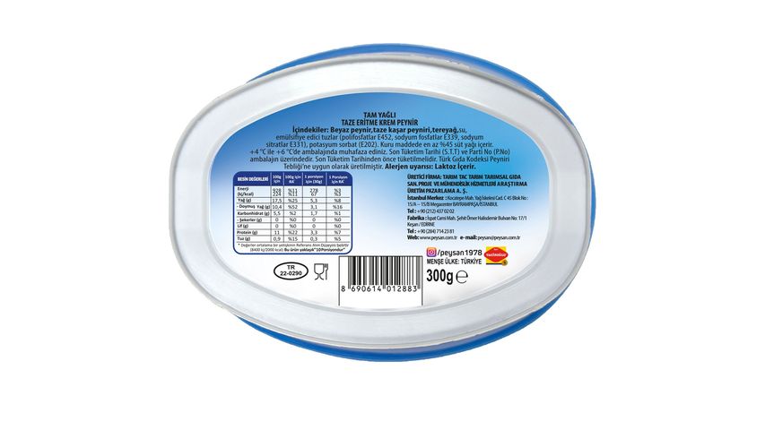 Peysan Full Fat Cream Cheese 300 g