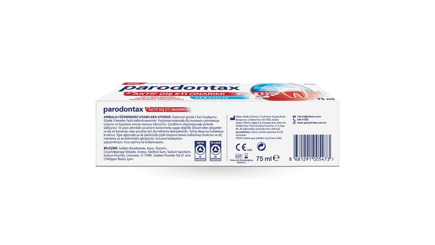 Parodontax Aktif Diş Eti Onarımı Ferahlık Diş Macunu 75 ml