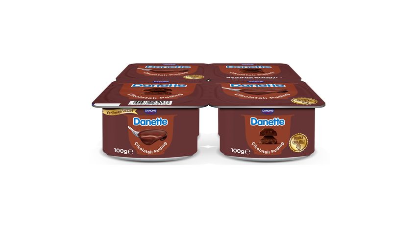 Danone Danette Chocolate Pudding 4 x 100 g
