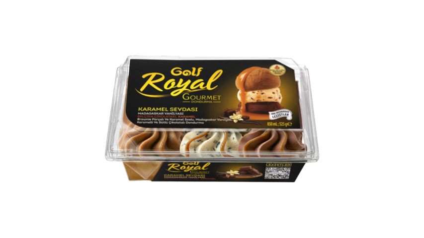 Golf Royal Gourmet Caramel Passion Ice Cream 850 ml
