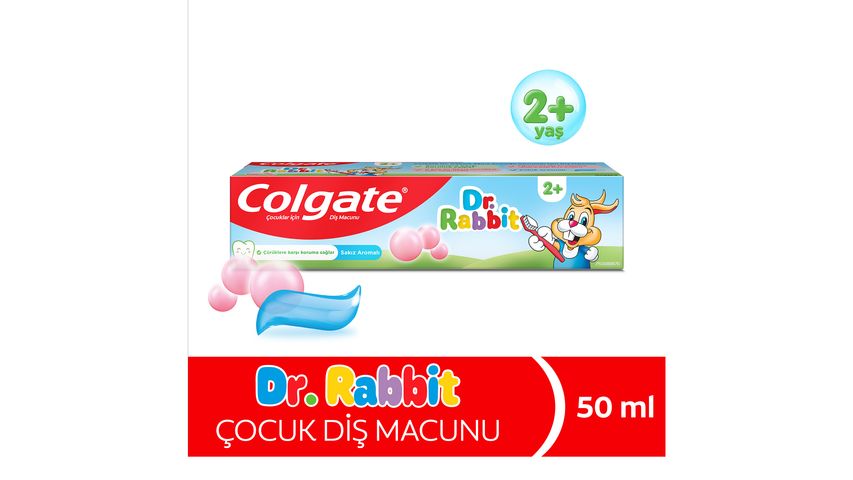Colgate Dr. Rabbit Bubblegum Children's Toothpaste 50 ml