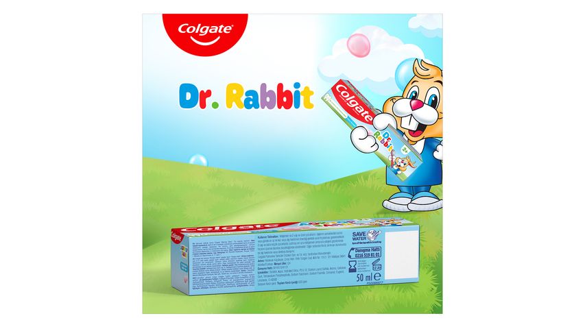 Colgate Dr. Rabbit Bubblegum Children's Toothpaste 50 ml