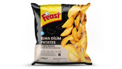 Feast Frozen Wedge Potatoes 1 kg
