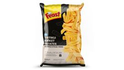 Feast Frozen Crinkle-Cut Cricket Potatoes 1 kg
