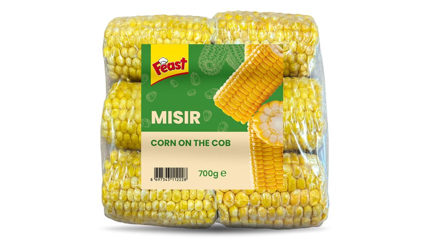 Feast Dondurulmuş Tatlı Koçan Mısır 700 g