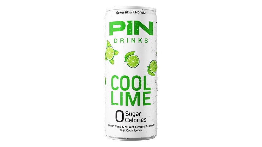 Pin Cool Lime İçecek Kutu 250 ml