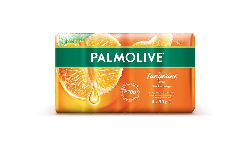 Palmolive Tangerine Sabun 4 x 90 g