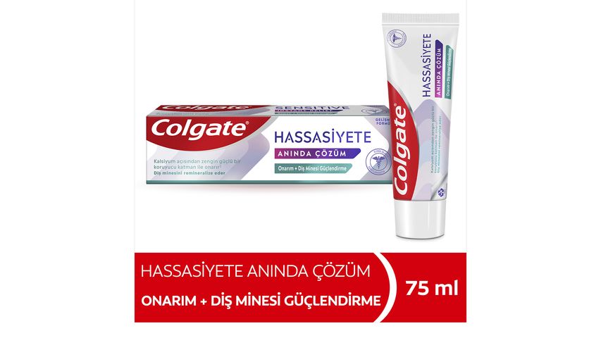 Colgate Hassasiyete Anında Çözüm Onarım & Diş Minesi Güçlendirme Diş Macunu 75 ml