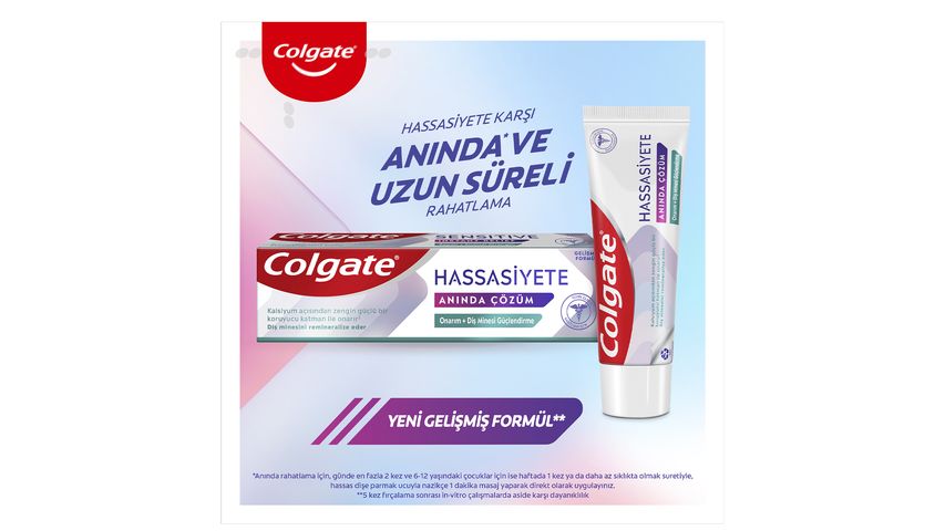 Colgate Hassasiyete Anında Çözüm Onarım & Diş Minesi Güçlendirme Diş Macunu 75 ml