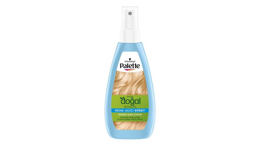 Palette Kalıcı Doğal Renkler Renk Açıcı Sprey 150 ml