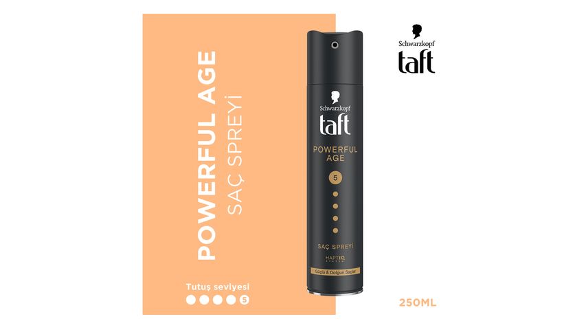 Taft Powerful Age Saç Spreyi 250 ml