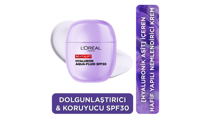 L’Oreal Paris Revitalift Dolgunlaştırıcı Hafif Yapılı Nemlendirici Krem SPF30