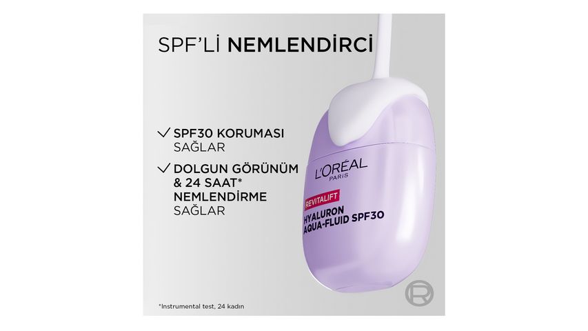 L’Oreal Paris Revitalift Dolgunlaştırıcı Hafif Yapılı Nemlendirici Krem SPF30