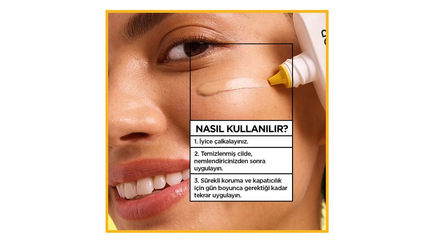 Garnier C Vitamini Wonder Tint 3 Etki 1 Arada Renkli Nemlendirici Orta Ton