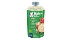 Gerber Organic Oat with Apple, Strawberry & Banana Purée 110 g