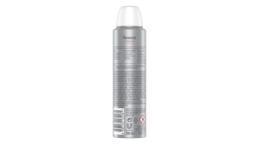 Rexona Clinical Protection Invisible Sprey Deodorant 150 ml