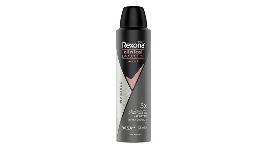 Rexona Men Clinical Protection Invisible Spray Deodorant 150 ml