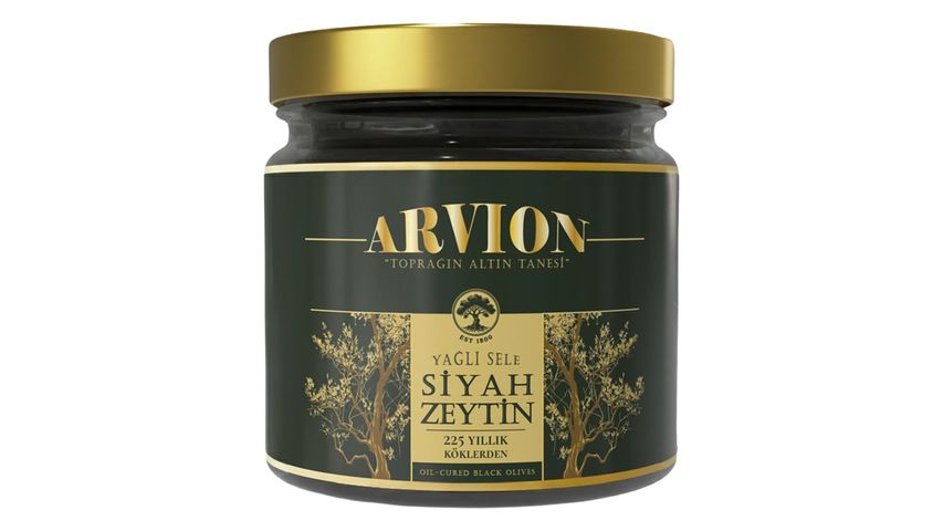 Arvion Oil-Cured Black Olives 200 g
