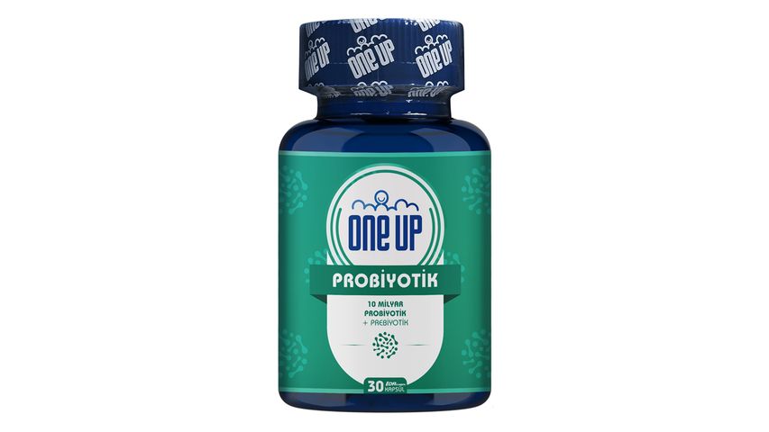 One Up Probiyotik Prebiyotik 30 Kapsül