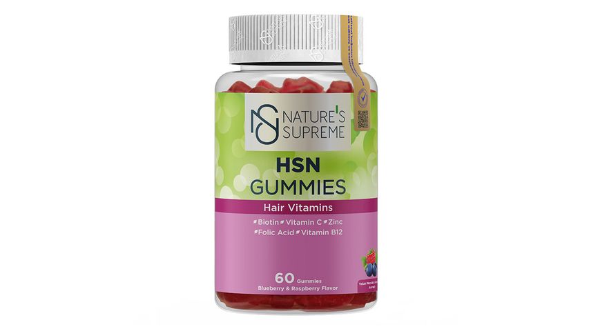 Nature's Supreme HSN Gummies Form Kırmızı Meyveler 60'lı