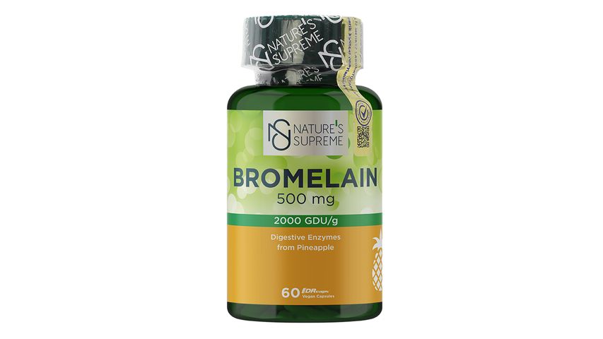 Nature's Supreme Bromelain 60 Capsules