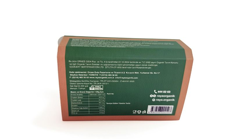 Raya Organic Halva with Pistachio 200 g