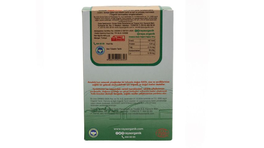 Raya Organic Popcorn Kernels 400 g