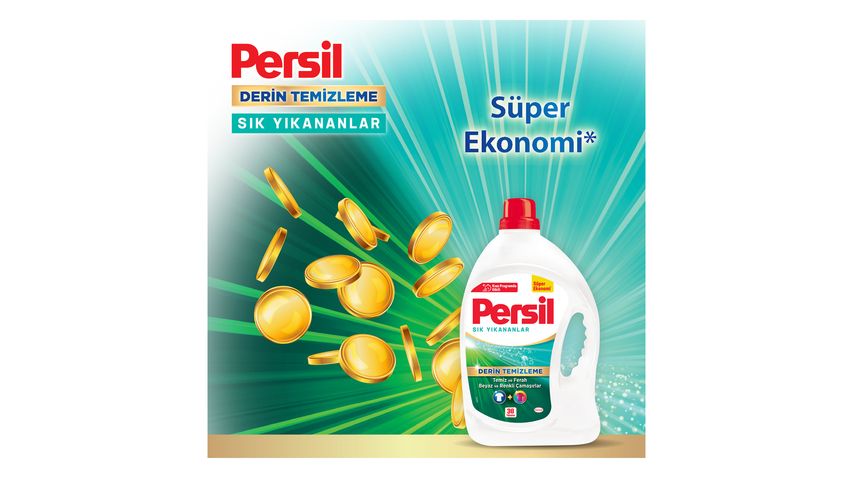 Persil Gel Frequent Wash Laundry Detergent 38 Washes 2.47 L