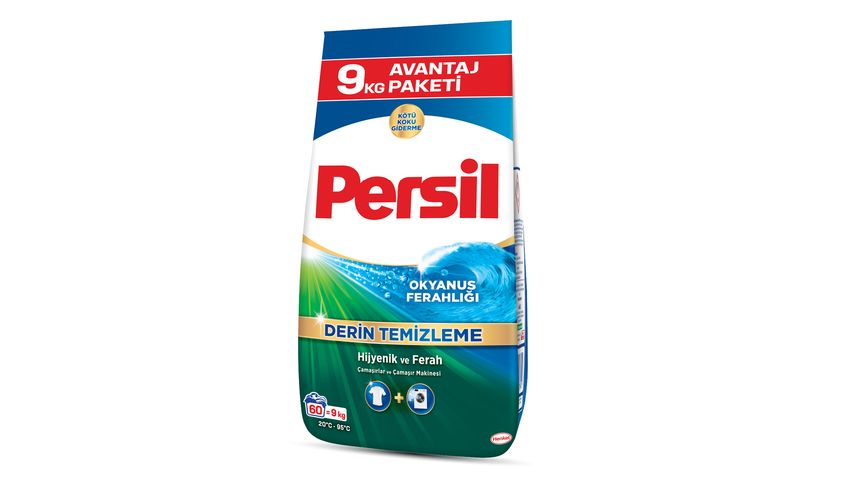 Persil Okyanus Ferahlığı Toz Çamaşır Deterjanı 60 Yıkama 9 kg