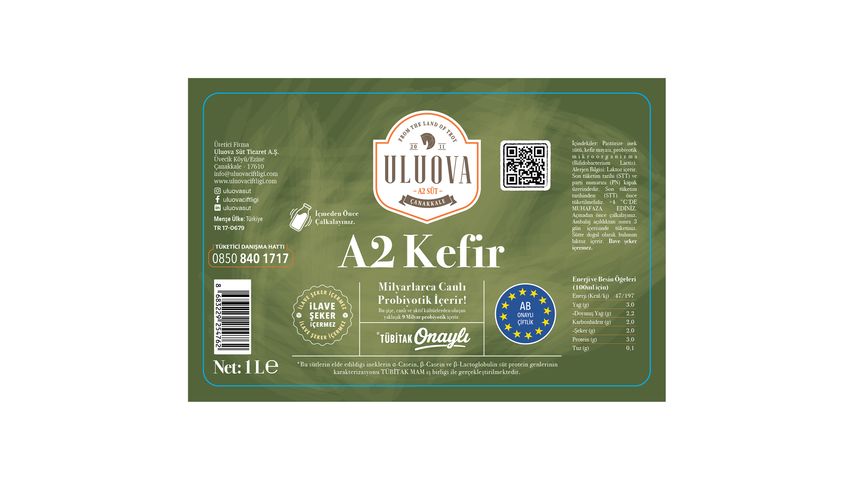 Uluova Sade Kefir 1 L