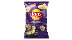 Lay's Sea Salt & Truffle Flavored Super Size Potato Chips 125 g