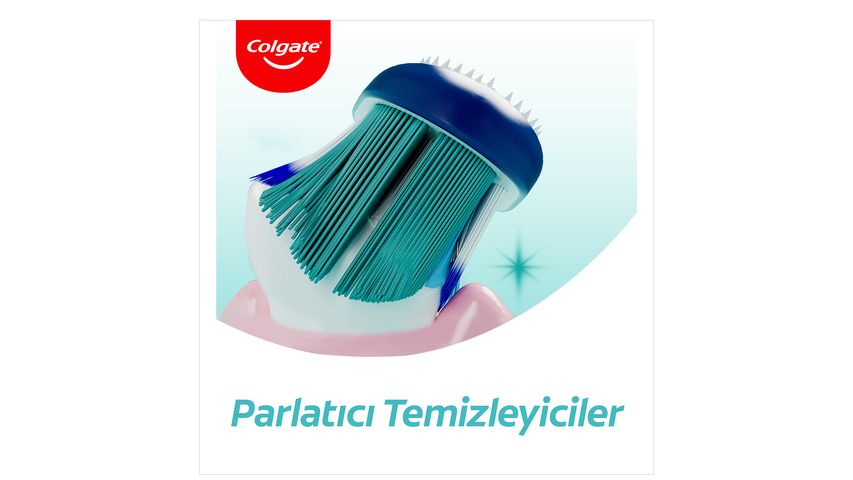 Colgate 360 Komple Ağız Temizliği Çok Yönlü Koruma Orta Diş Fırçası 1+1