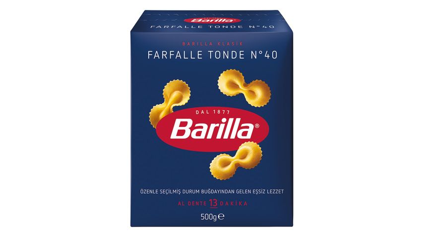 Barilla Farfalle Tonde Fiyonk Makarna 500 g