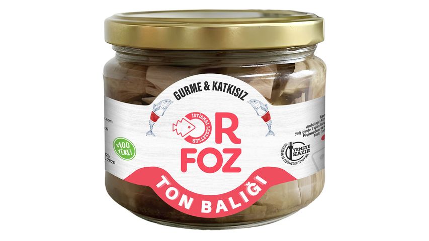 Orfoz Cam Kavanoz Ton Balığı 170 g