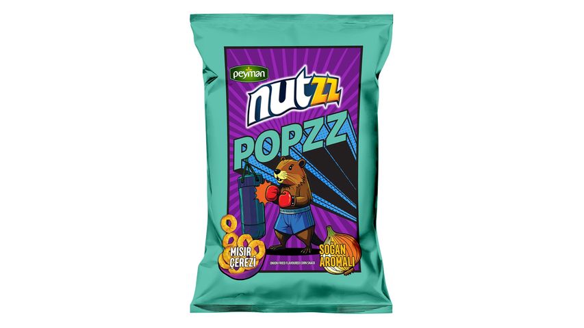 Nutzz Popzz Soğan Aromalı Mısır Çerezi 90 g